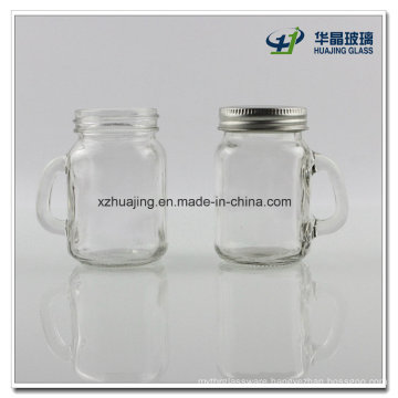 120ml 4oz Drinking Glass Handle Mason Jars